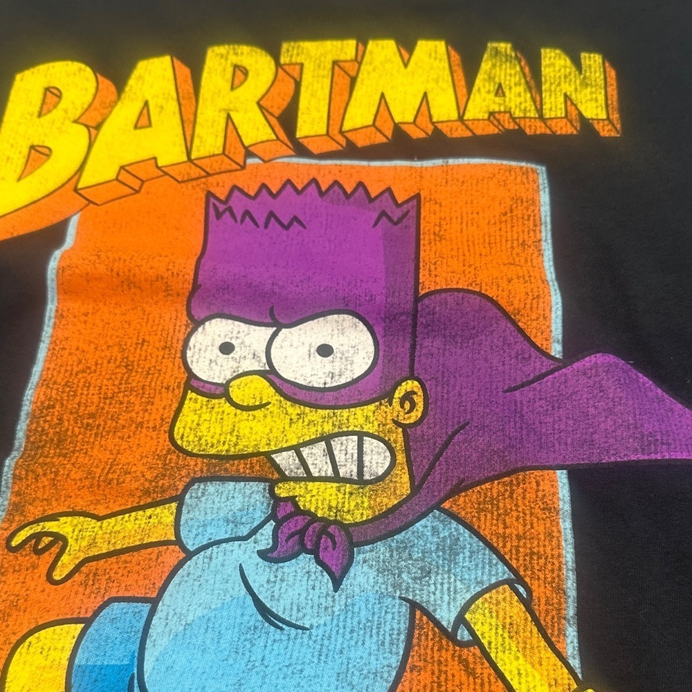 Bartman Graphic Black size medium TM & 20th television - Picture 6 of 9